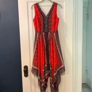 Nanette Lepore Summer Midi Dress sz 4